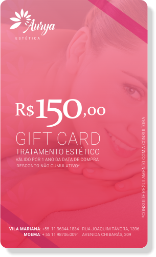 Gift Voucher de R$ 500,00 - You Estética - Clínica de estética em